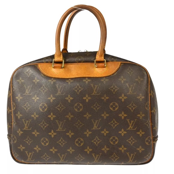 Louis Vuitton Brown Monogram Deauville Bag - Picture 2 of 16